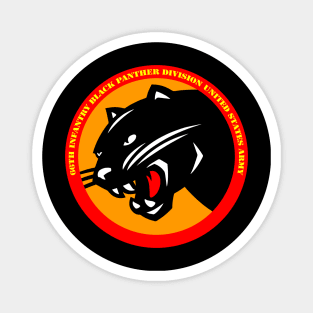 66th Infantry Black Panther Division United States Army Magnet